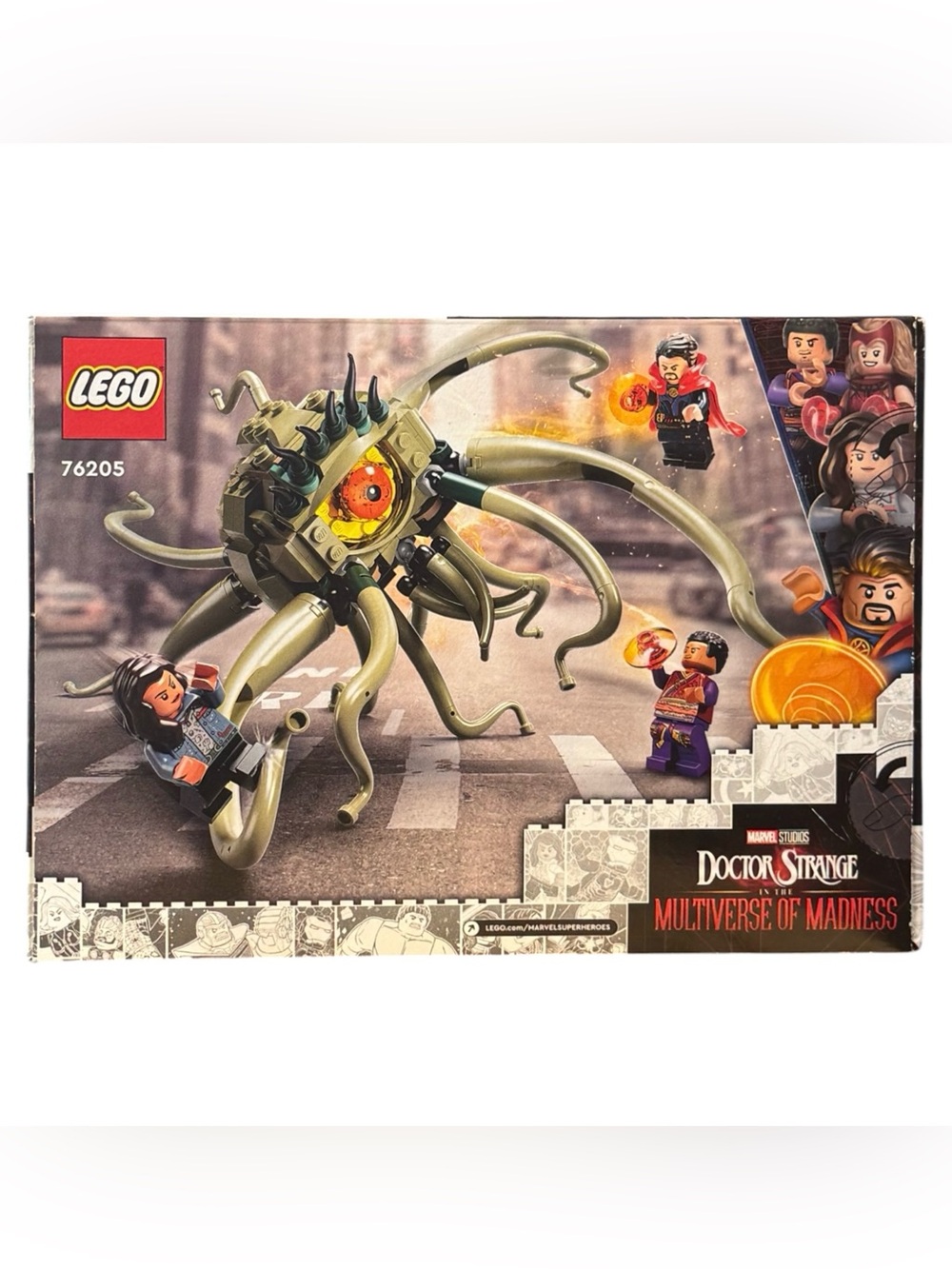New-Lego Marvel Doctor Strange Multiverse Of Madness Gargantos Showdown #76205